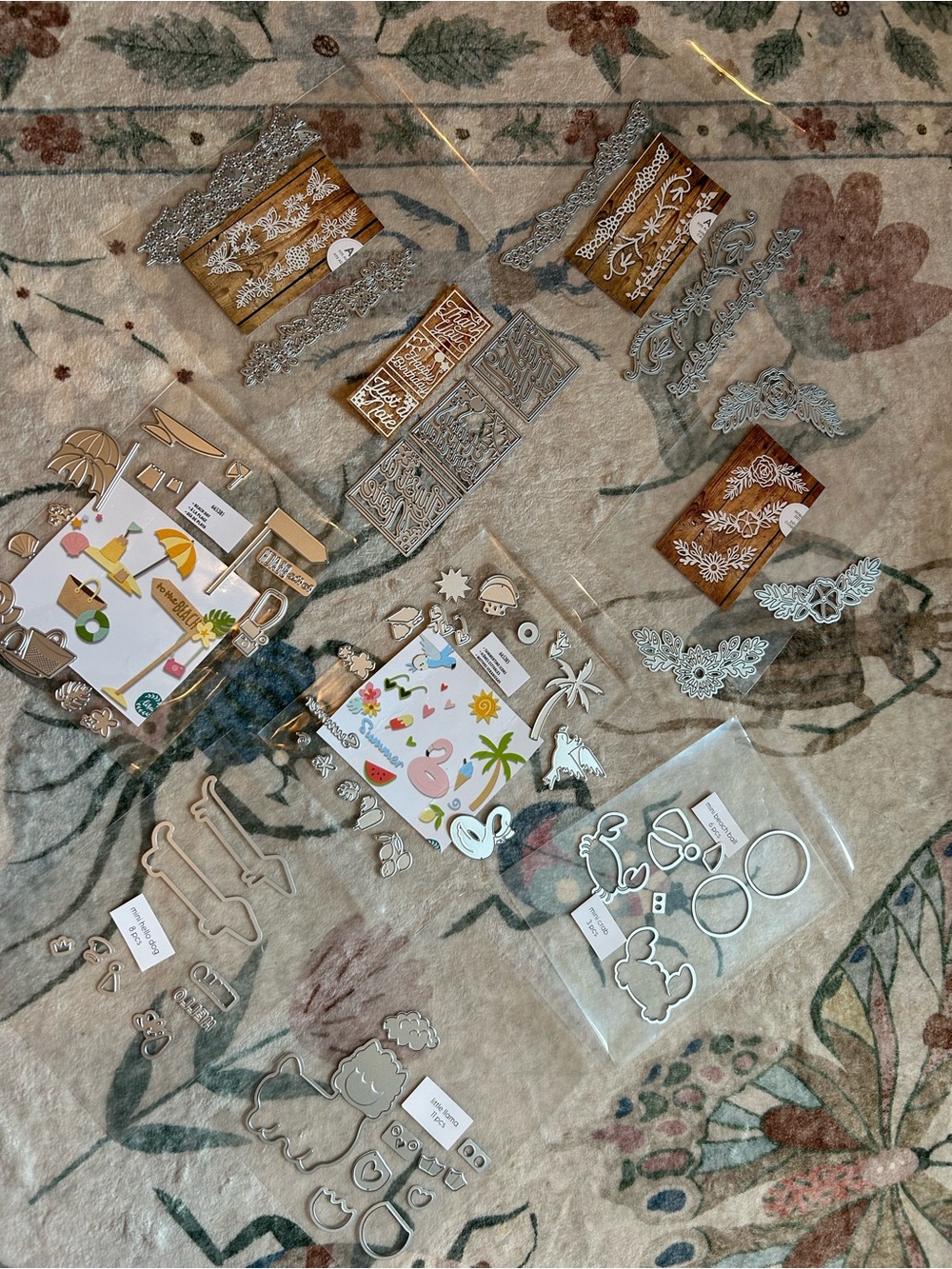 Sizzix Summertime Die Cuts Lot